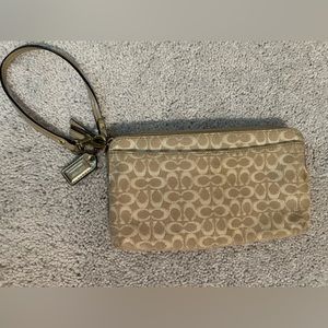 Vintage Coach Wristlet